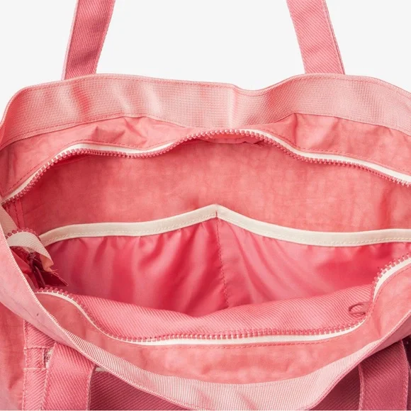 Thread Wallet Muted Rose Tote Bag with Front Zip Pocket - Picture 5 of 10